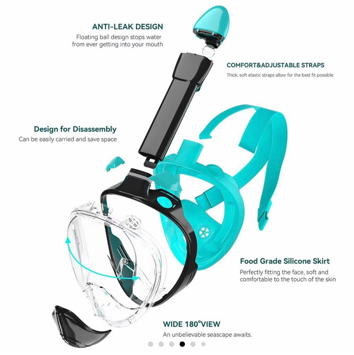 Full Face Snorkel Mask🤿
