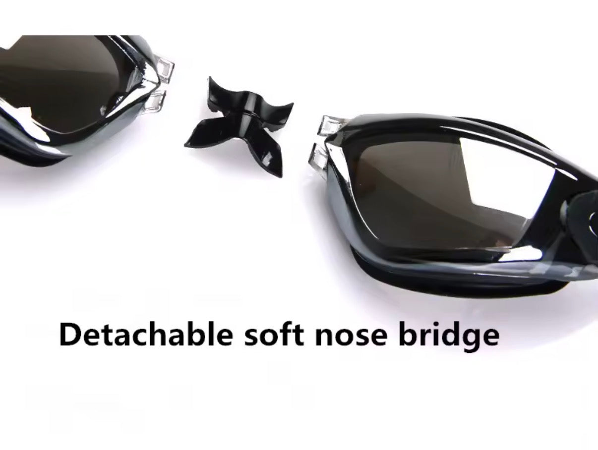 Anti-Fog Detachable Strap Swimming Goggles